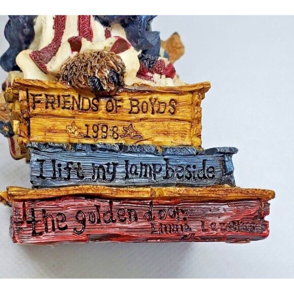 Boyds Bears & Friends The Bearstone Collection – Ms. Liberty Figurine - Picture 12 of 12